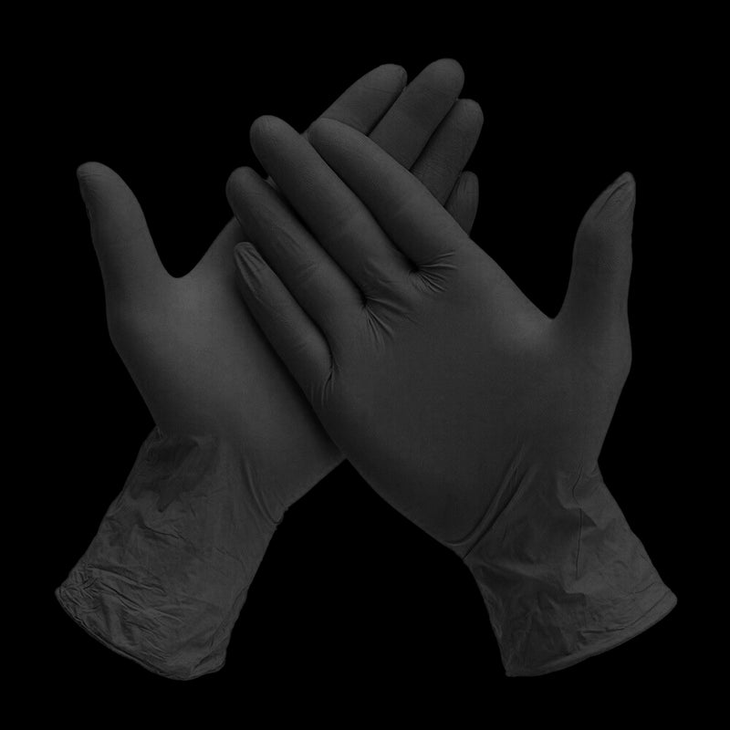 Handschuhe Nitril Black "S" (100)