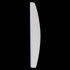File Half Moon 100/100 white (50)