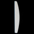File Half Moon 180/180 white (50)