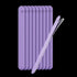 Sticky Plastic-Cores purple (10)
