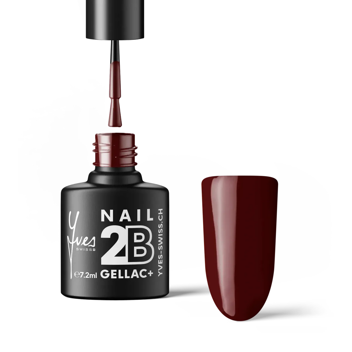2B No. 009 Dark Maroon