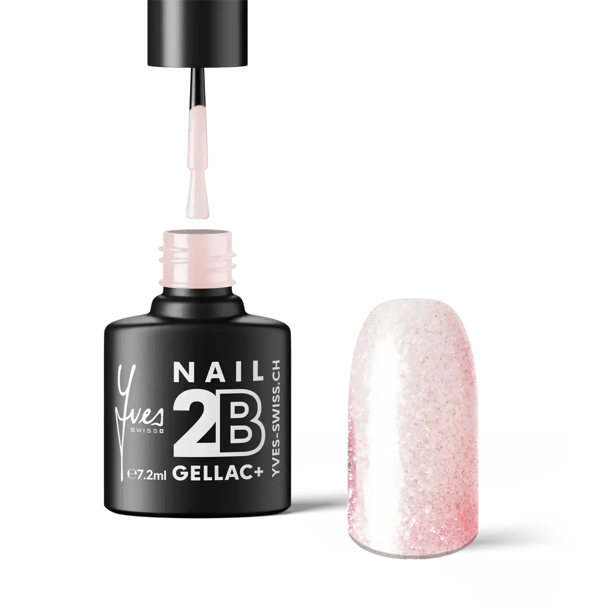 2B No. 059 Charcoal Glitter