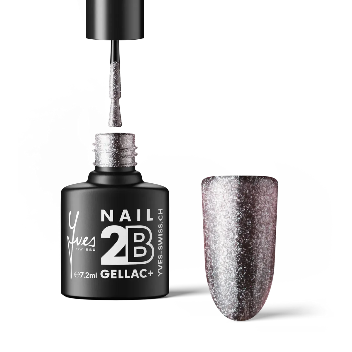 2B No. 059 Charcoal Glitter