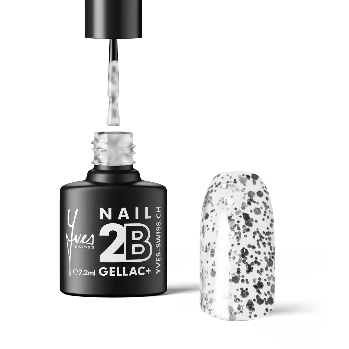 2B No. 070 Silver Confetti