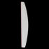 File Half Moon 100/180 white (50)