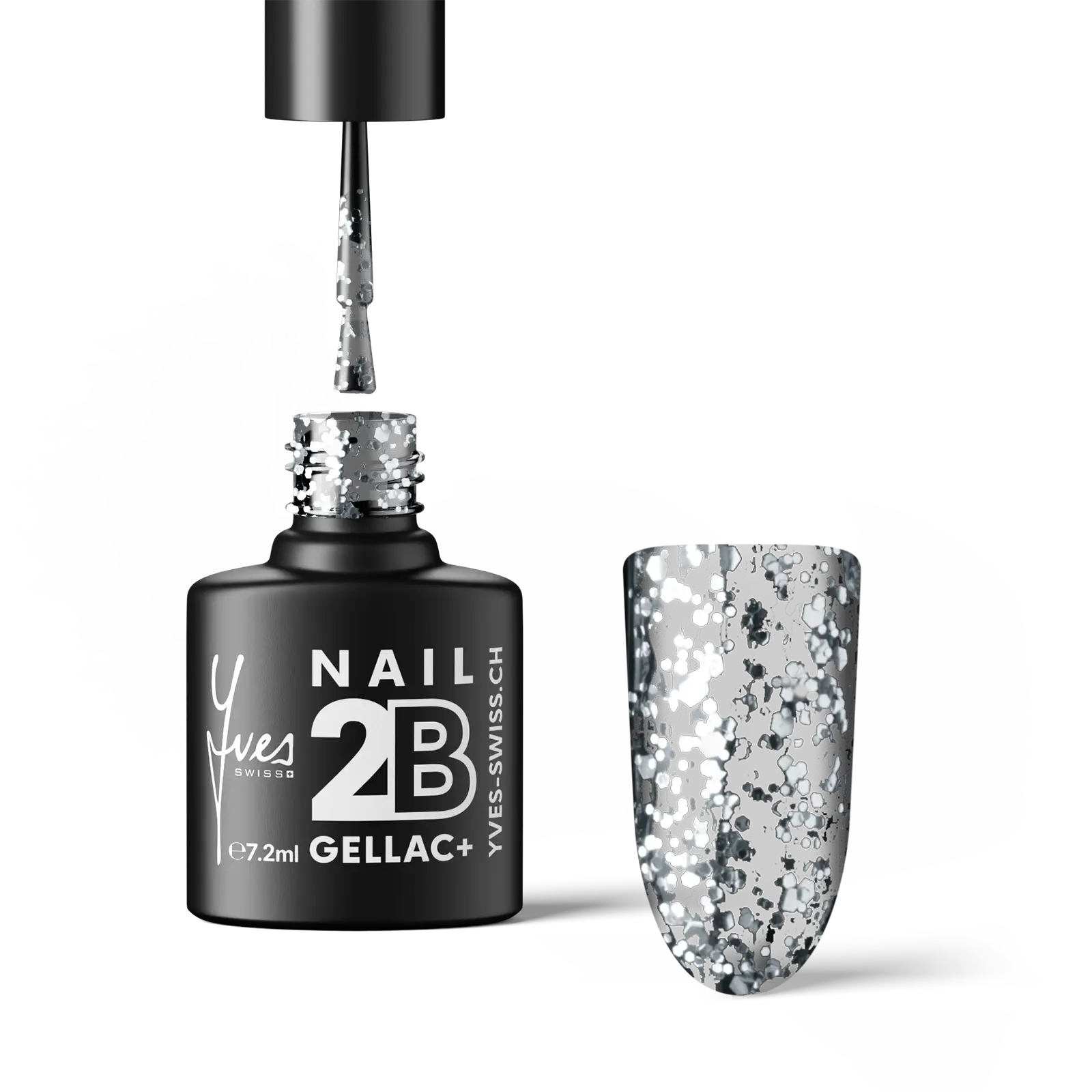 2B No. 070 Silver Confetti