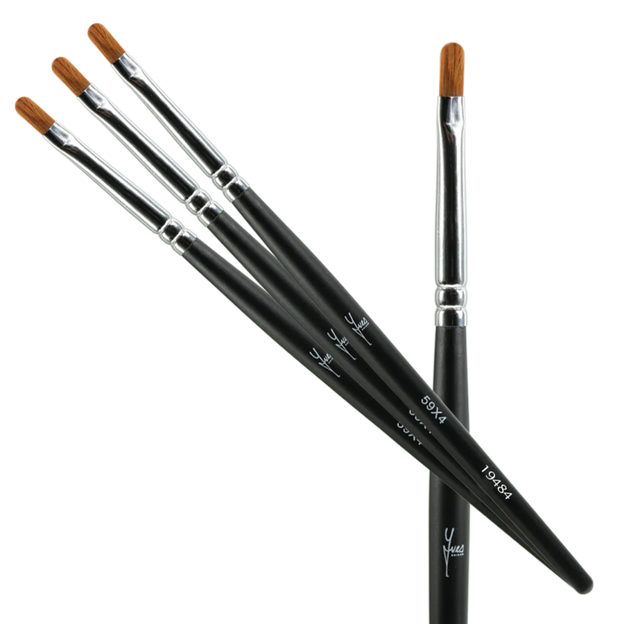 Yves Swiss Gel-Pinsel 59X4 (3-Pack)