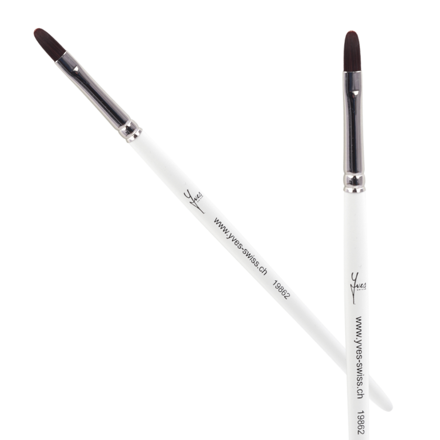 Yves Swiss OS-Brush big tongue - white wood