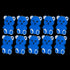 Promo Bear-Clips blue (10-Pack)