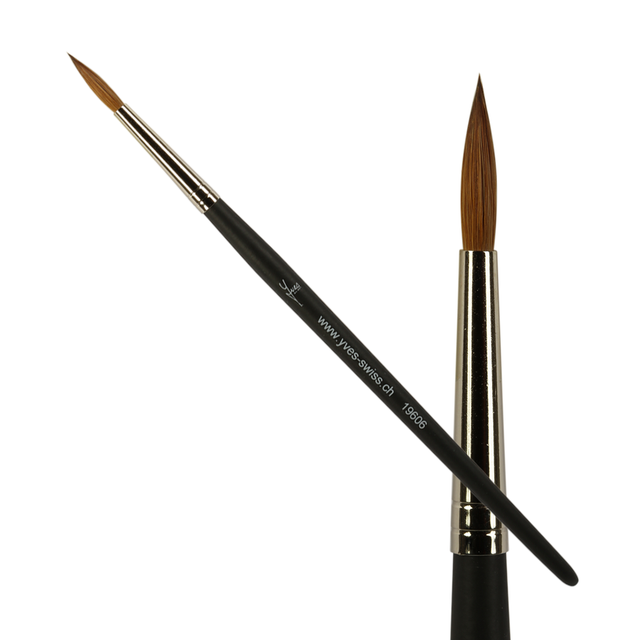 Yves Swiss Acryl-Pinsel - Kol. black No.6