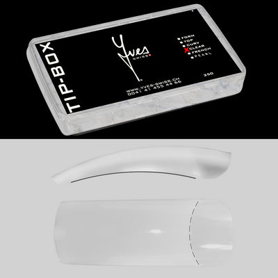 TIP CLEAR Glass BOX 250 Stk.